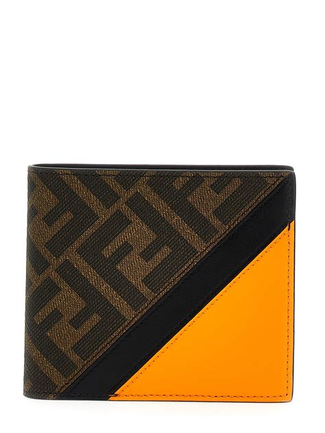 fendi card holder wallet|Fendi billfold wallet.